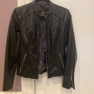 Guess Leather Moto Jacket